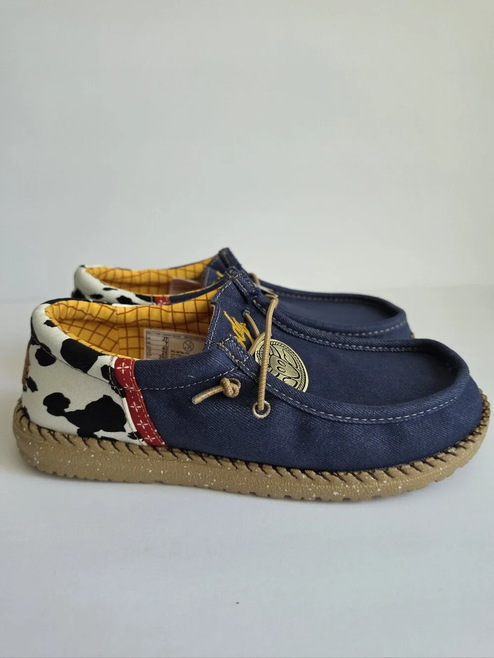 HEYDUDE x Disney Toy Story Sheriff Woody Wally Funk Slip-On Kids